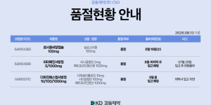08월 13일ㅣ품절 및 입고 일정 안내